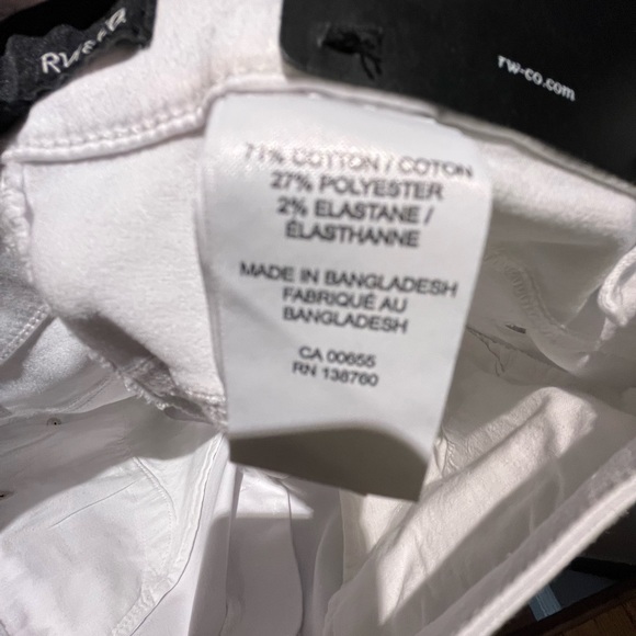 RW & Co WHITE JEANS π - Picture 4 of 5
